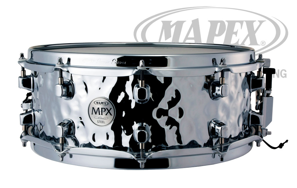 MAPEX JAPAN | MPX Hammered Steel snare Drum 2011 LIMITED 30